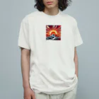 yu-ki213の旭日旗 Organic Cotton T-Shirt