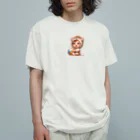 pothossysのかわいい着ぐるみ赤ちゃん オーガニックコットンTシャツ