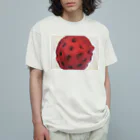 タカキーショップのいちご Organic Cotton T-Shirt