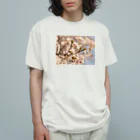 スピリチュアルキャットのさくら Organic Cotton T-Shirt