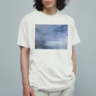 そらの4月16日　吹き荒れる風と雲 Organic Cotton T-Shirt