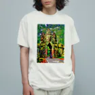 GALLERY misutawoのカンボジア アンコール・トムの北大門 Organic Cotton T-Shirt