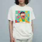 JINPACHIの賢い男 Organic Cotton T-Shirt