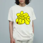 るぅちゃん　a.k.a 肺がん闘病者のがんくん オーガニックコットンTシャツ