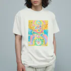 幻想世界の愛の始まり(ハートver.) オーガニックコットンTシャツ