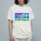 サイケデリック平和堂の愛より深い海 Organic Cotton T-Shirt