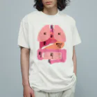 muscle_oniisanのホルモン Organic Cotton T-Shirt