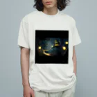 forget_me_not0108の幻想的な夜 オーガニックコットンTシャツ