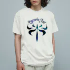 Lycoris Ant～リコリスアント～のLycorisAnt（リコリスアント）ロゴ（青） Organic Cotton T-Shirt