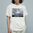 そらの4月22日　吹き荒れる風と雲 Organic Cotton T-Shirt