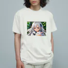 巫女スタぐらむのだっこされる神様 Organic Cotton T-Shirt