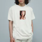 美少女学院の黒髪美少女　美鈴ちゃん４ Organic Cotton T-Shirt