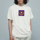 パープルルームの宇宙からの贈り物 オーガニックコットンTシャツ