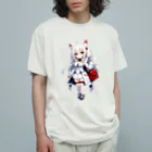 AzurのAria 普段着ディフォルメ Organic Cotton T-Shirt