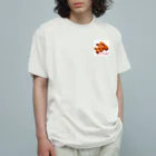 kayuuのサーターアンダギー（文字入り） オーガニックコットンTシャツ