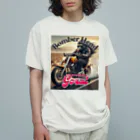 Donky Goriのボンバーヘッド2 オーガニックコットンTシャツ