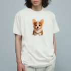 kenny777のコーギーカーディガン Organic Cotton T-Shirt