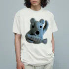 atelier_lapislazuliのくまはにわ実写 Organic Cotton T-Shirt