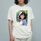 ZZRR12の元気をもらえる笑顔 Organic Cotton T-Shirt