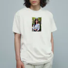 inoken_の猫耳美女 オーガニックコットンTシャツ