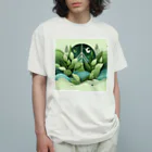 Qten369の自然との共生 オーガニックコットンTシャツ