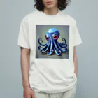 asuto_20のローポリ風タコ Organic Cotton T-Shirt