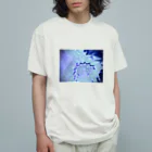 ajajniikoのあおいちゃん オーガニックコットンTシャツ