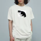 たまたまの近所の野良猫 オーガニックコットンTシャツ