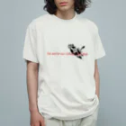 E.Pの墨絵「チーター」 オーガニックコットンTシャツ