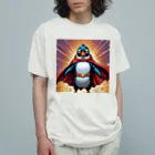 pen.のペンギンのヒーロー登場！ Organic Cotton T-Shirt