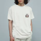 アニマルホビーズの相撲パンダ Organic Cotton T-Shirt