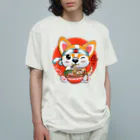 World_Teesのこのかわいいコーギーは、ラーメンやアニメが大好きな、10代の女の子に最適なプレゼントです。 Organic Cotton T-Shirt