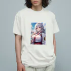 巫女スタぐらむの巫女姿のママ Organic Cotton T-Shirt