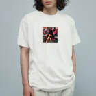 Harukiworksのクールガール Organic Cotton T-Shirt