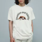 country-ayaの犬献身と忠実 オーガニックコットンTシャツ