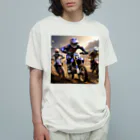 Bikers' Galleryのダートマスターズ：究極のモトクロスチャレンジ Organic Cotton T-Shirt