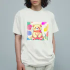 いちごソーダのくまのマフィン Organic Cotton T-Shirt