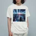 mkyrの明るい未来Ⅱ　look toward a bright future オーガニックコットンTシャツ