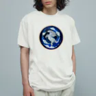 猫の頭の十三支・馬 Organic Cotton T-Shirt