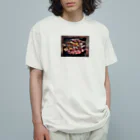 ソルブラインの今日はBBQ オーガニックコットンTシャツ