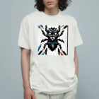 nandAの可愛いクモ柄 Organic Cotton T-Shirt