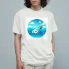 keystoneのメッセージボトル オーガニックコットンTシャツ