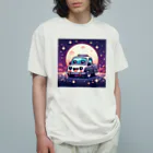 キャラクターズの可愛い車キャラクター Organic Cotton T-Shirt