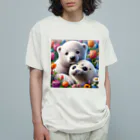 ミントキャンディのbabyあにまる Organic Cotton T-Shirt