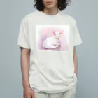 りとるたまの祝福 オーガニックコットンTシャツ