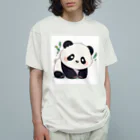 ちょっといいSHOPのちびアニマル（パンダ） Organic Cotton T-Shirt