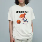 チェリモヤのガールズ バスケット 01 Organic Cotton T-Shirt