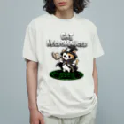 Stylo Tee Shopのネクロマンサーのネコさん オーガニックコットンTシャツ