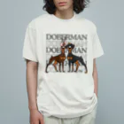 Mii.のDOBERMAN オーガニックコットンTシャツ