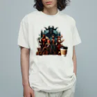 Mamechan2021の戦いの後のコーヒータイム Organic Cotton T-Shirt